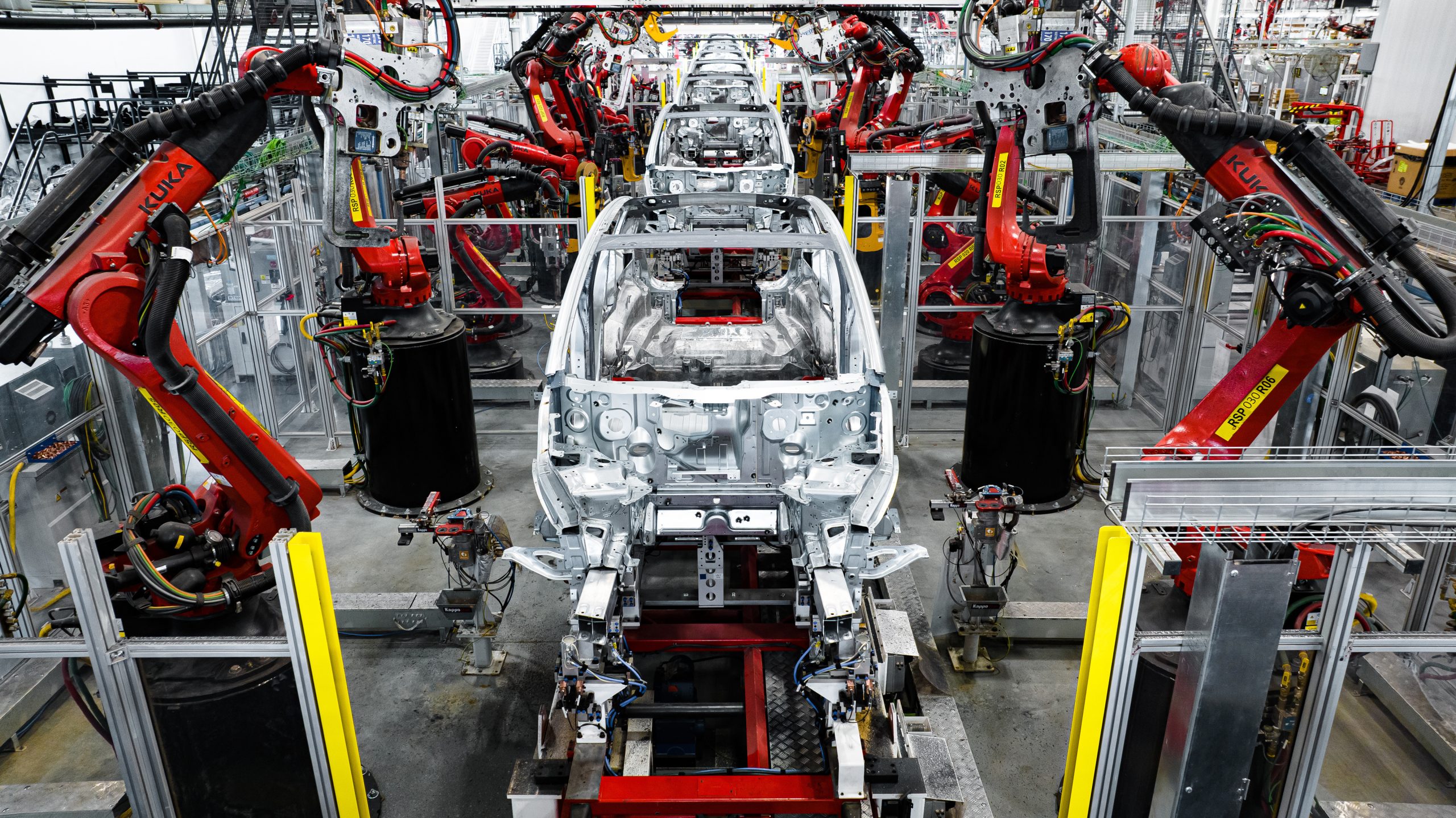 Tesla Rethinks the Assembly Line