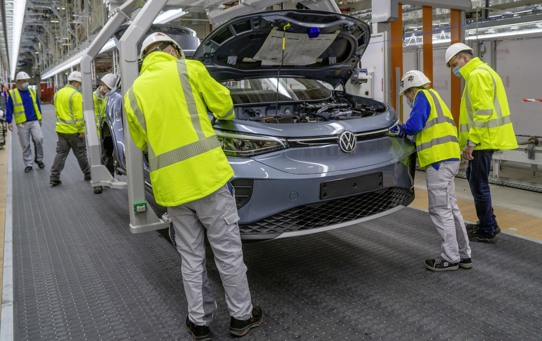 Volkswagen EV production Emden plant