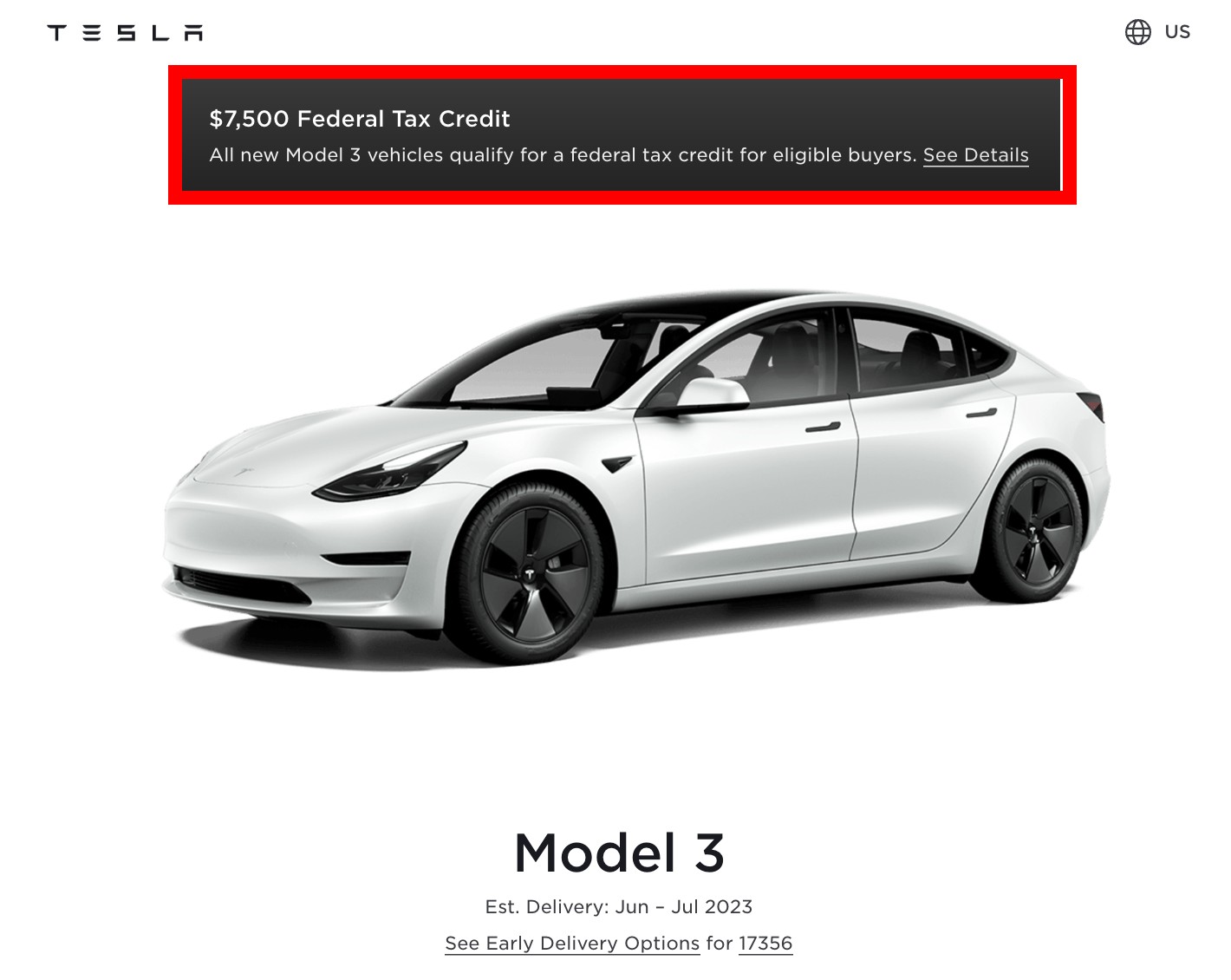 Tesla kondigt grote wijzigingen aan in de belastingvoordelen voor Model 3