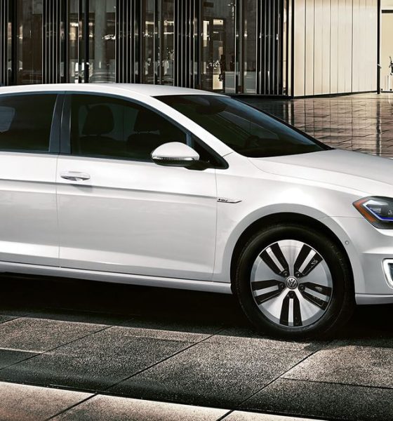 volkswagen e-golf on road