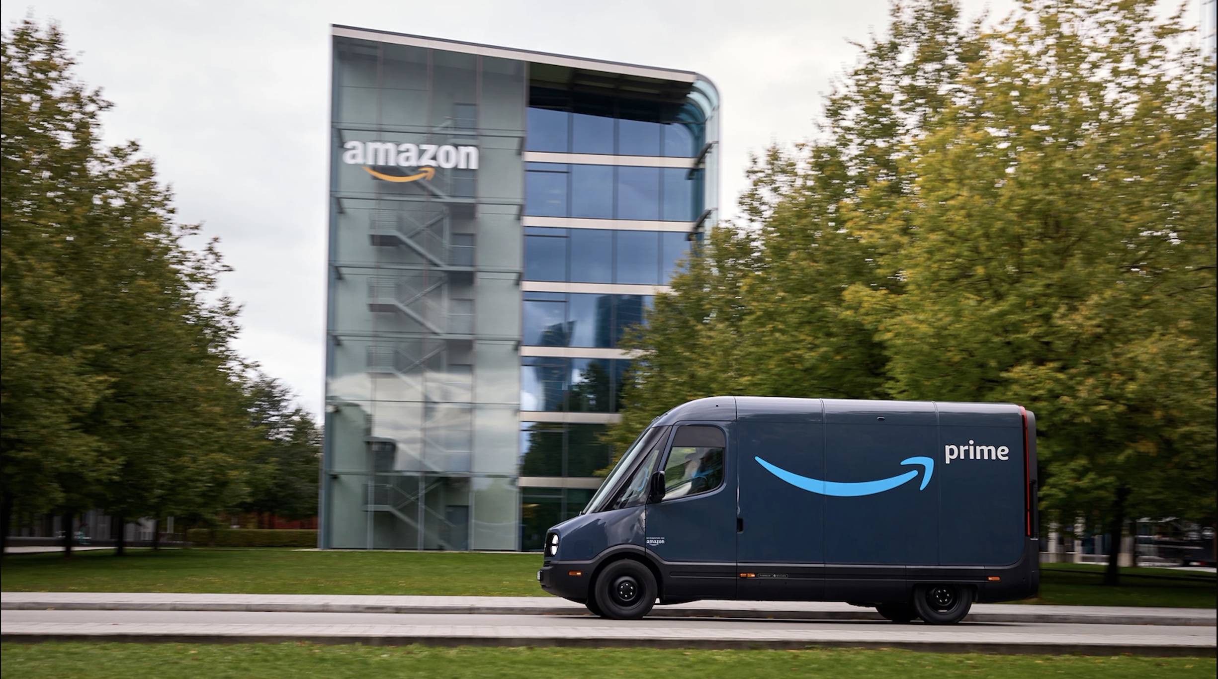 Rivian Amazon Delivery Van Europe