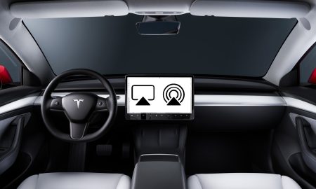 tesla apple airplay