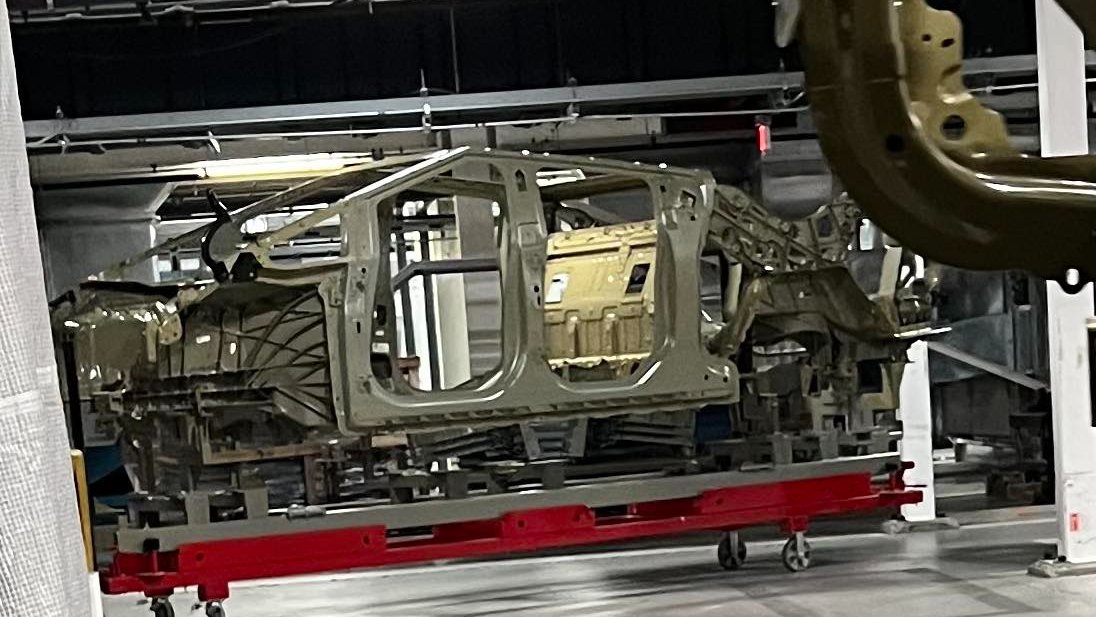 Leaked Tesla Cybertruck frame image shows disappointing design detail Auto Recent