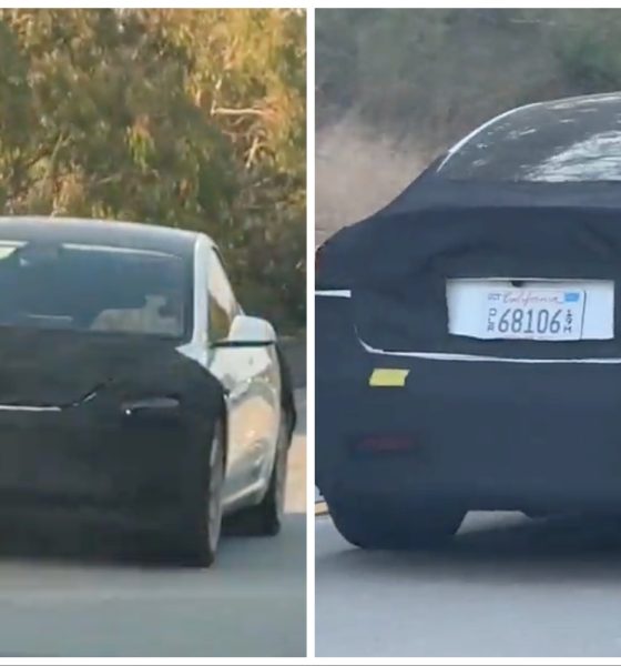 tesla model 3 highland sightings
