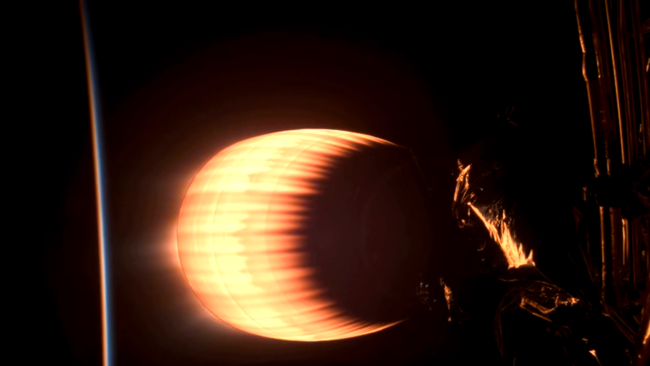Falcon 9_Second Stage_Sunset