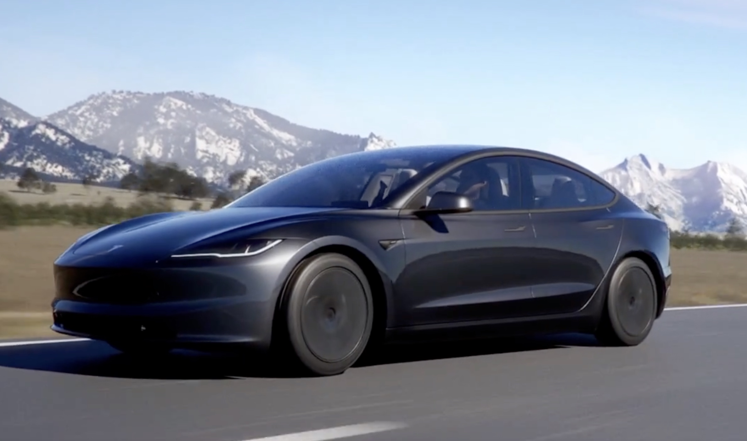 Tesla Model 3 Highland Edition متوفر في الإمارات العربية المتحدة وإسرائيل