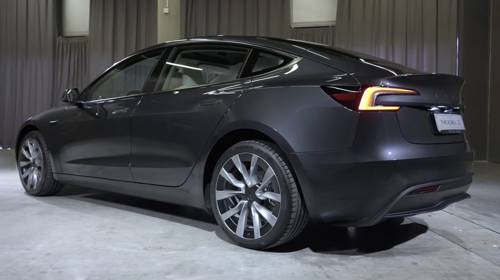 Tesla cues new glovebox design with Model 3 Highland