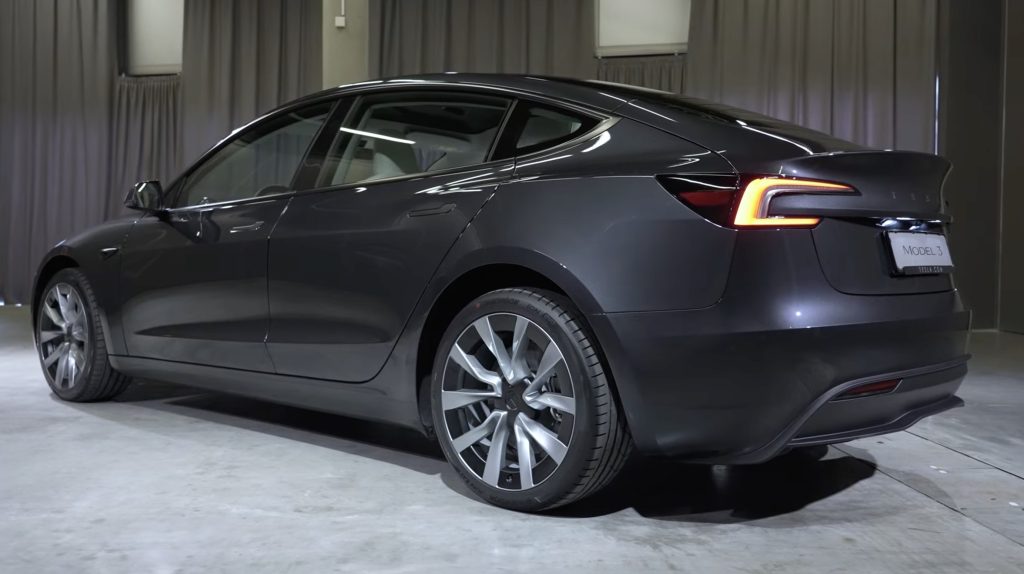 Nouvelle Tesla Model 3 Highland 