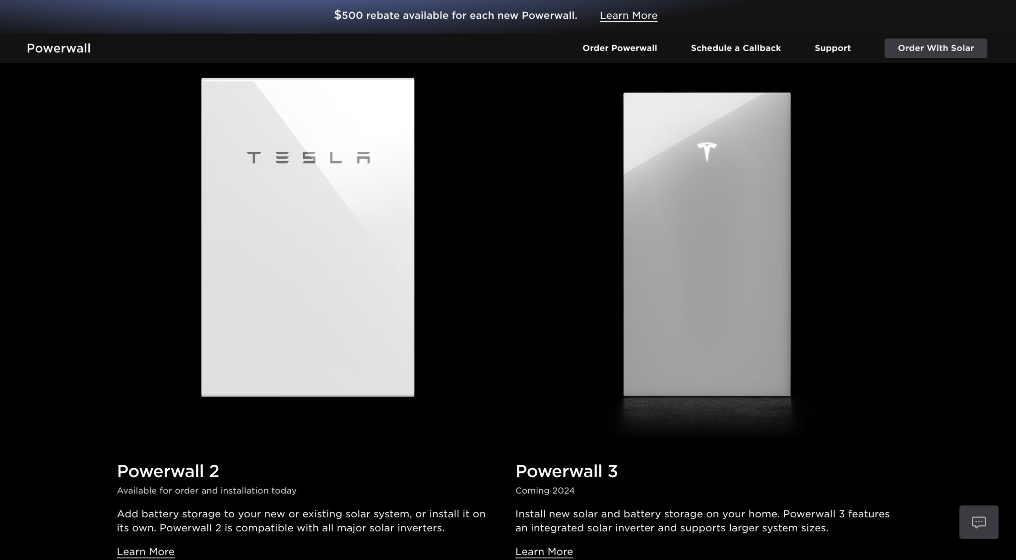 Tesla Powerwall 3 officially listed on company website