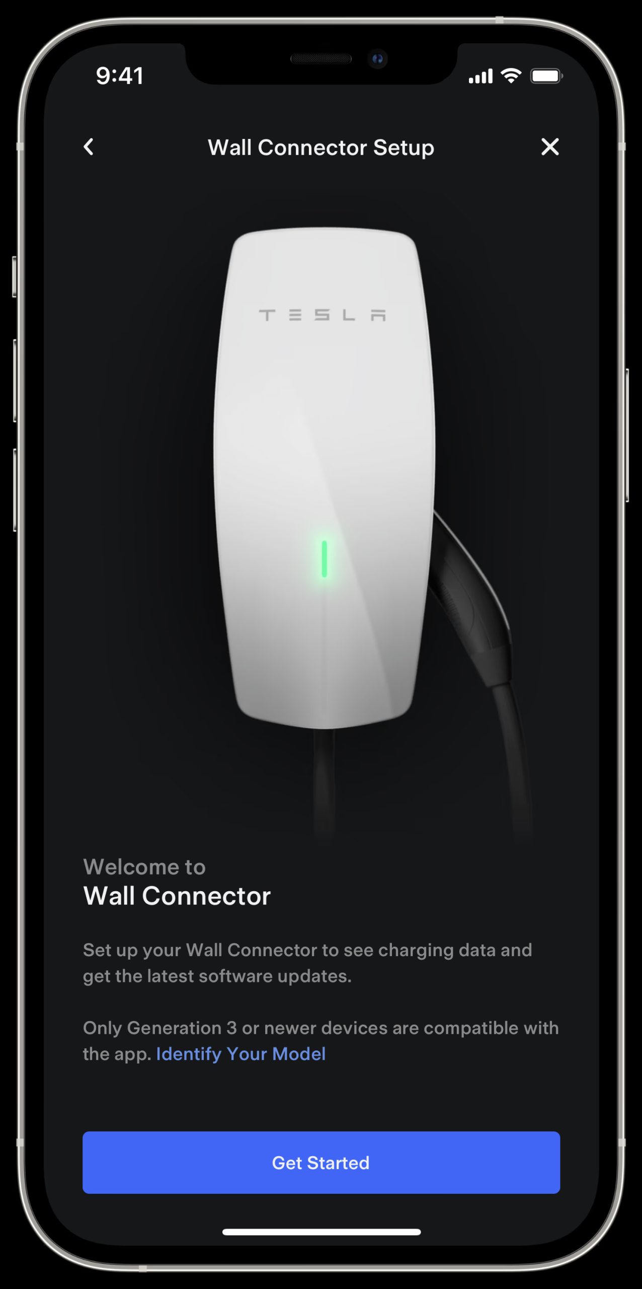 Wall-Connector-Tesla-App-Support-Registering-Screenshot