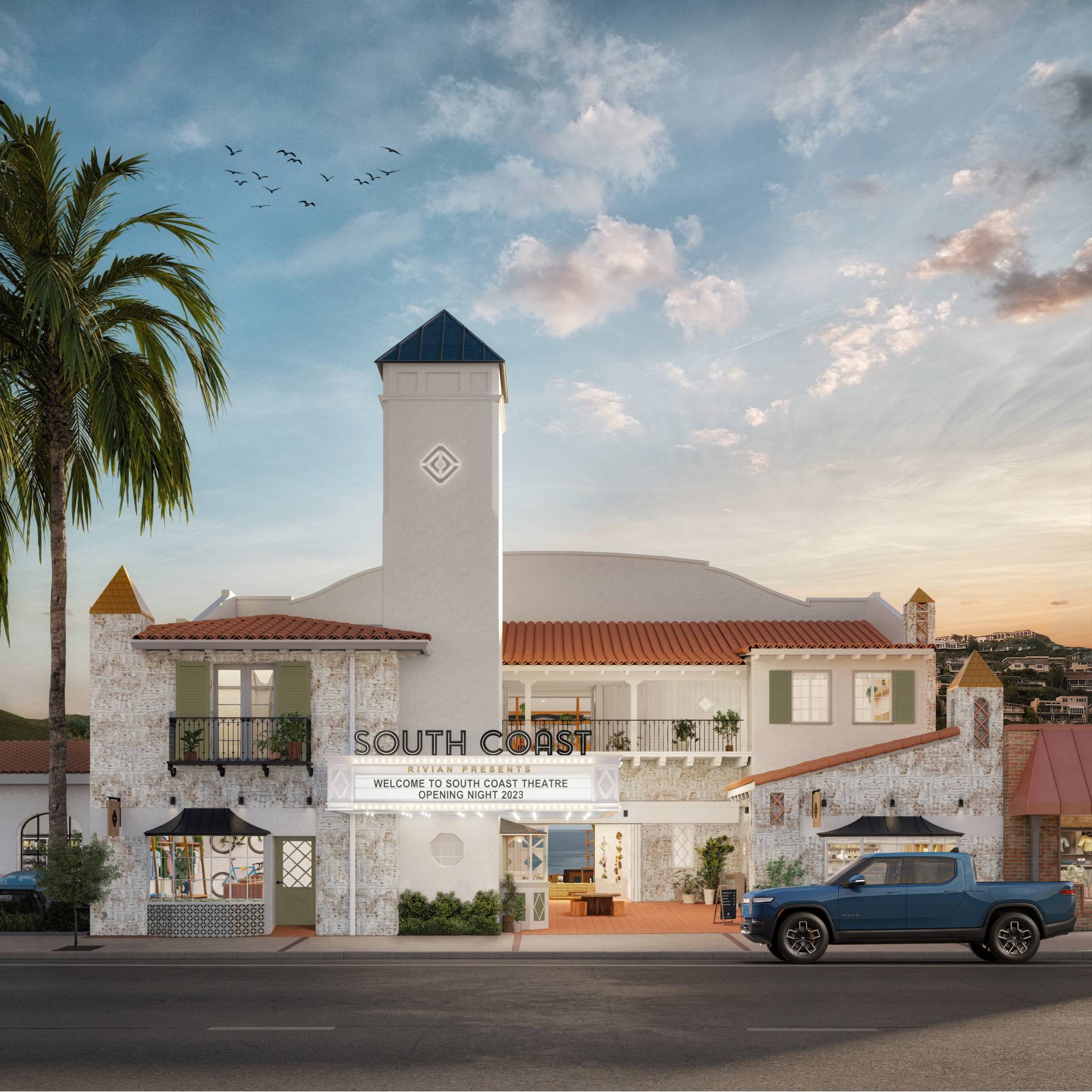 Rivian-flagship-retail-space-laguna-beach-theater-2