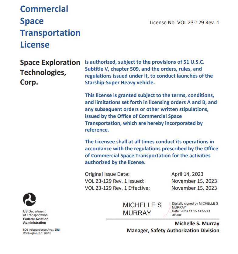 spacex-faa-starship-launch-approval-license