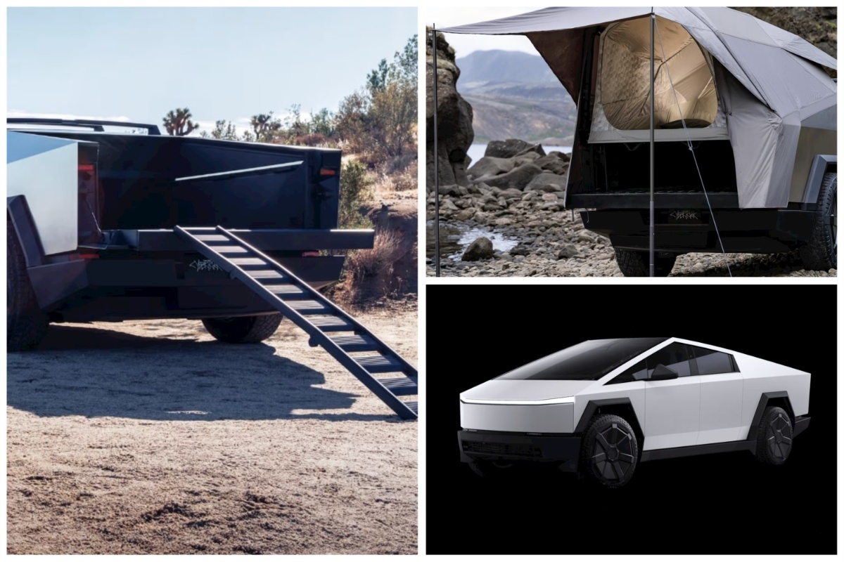 Tesla launches Cybertruck accessories: BaseCamp, wraps, and more Auto Recent