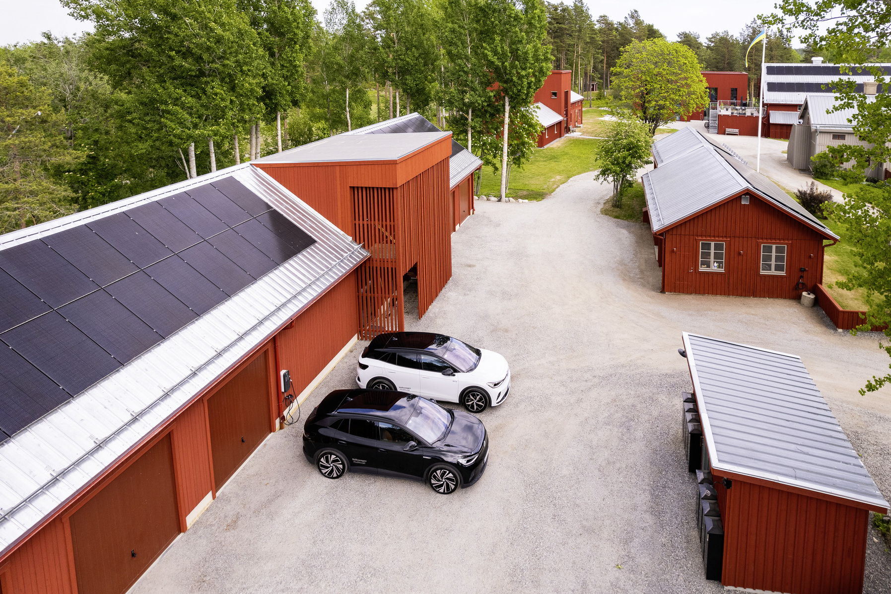 Stenberg housing estate in Hudiksvall, Sweden