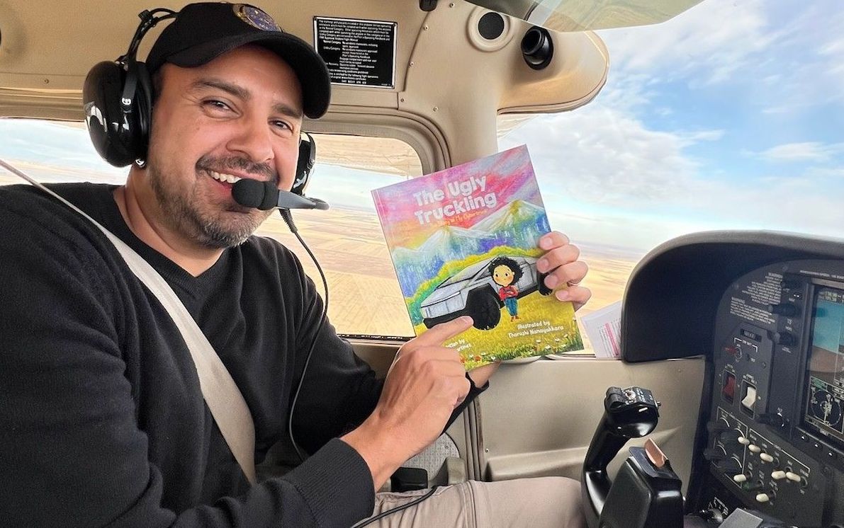 Tesla Cybertruck reservation holder publishes children’s book about the ‘Ugly Truckling’