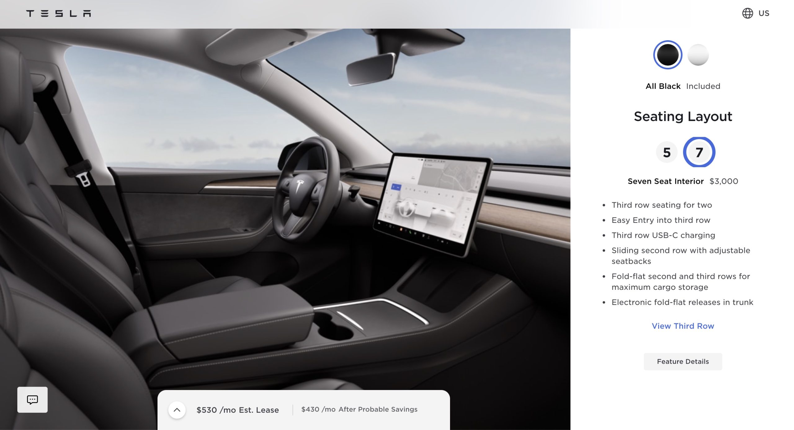 Tesla-model-y-7-seater-option-price-increase