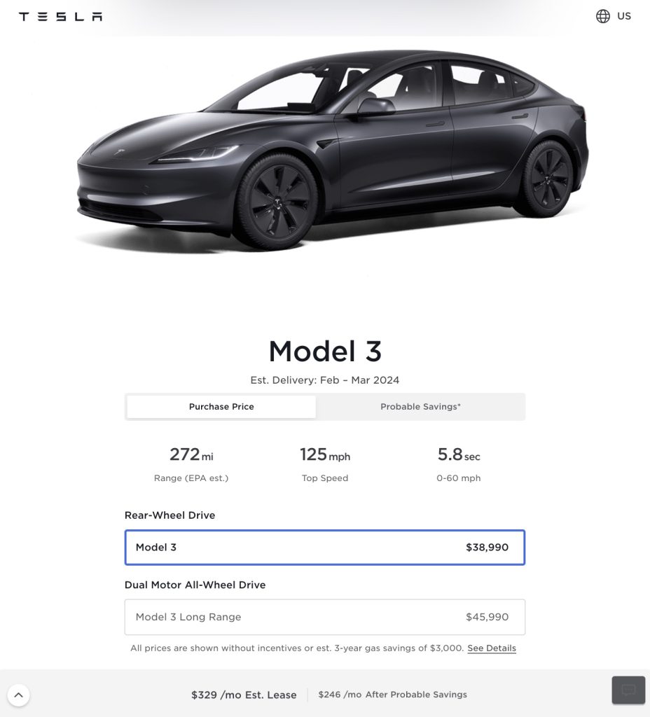 2025 Tesla Model 3 Prices, Reviews, and Pictures