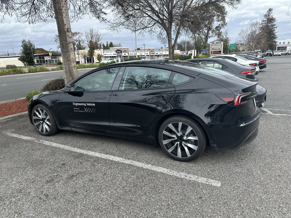 Tesla Model 3 Highland Spotted Uncovered in the US