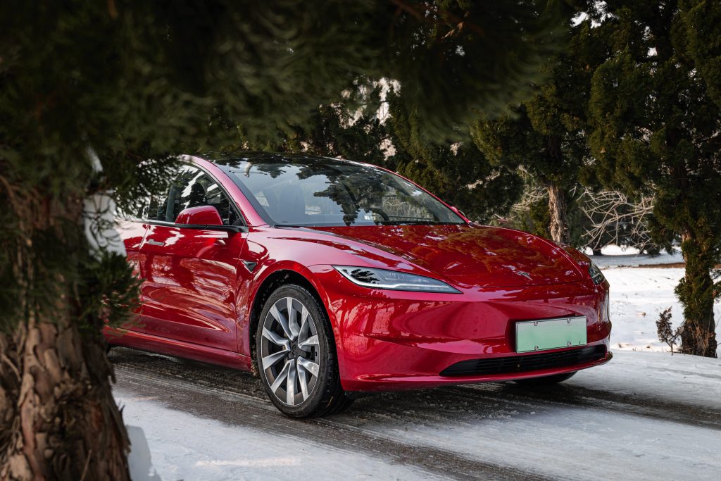 Model 3 range in sales cold weather