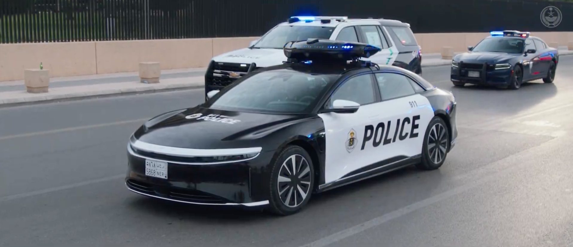 Lucid Air police cruisers to be unveiled at Saudi Arabia defense show Auto Recent