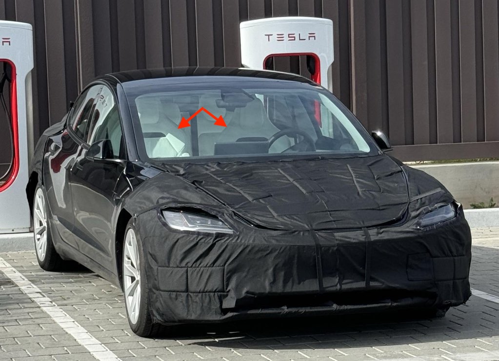 New Tesla Model 3 Performance Highland stuns with white bucket seats