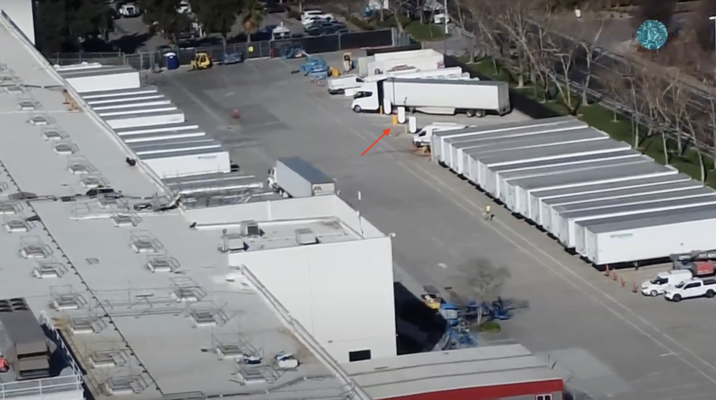 Tesla Megachargers hint at active use of Semi at Lathrop Megafactory