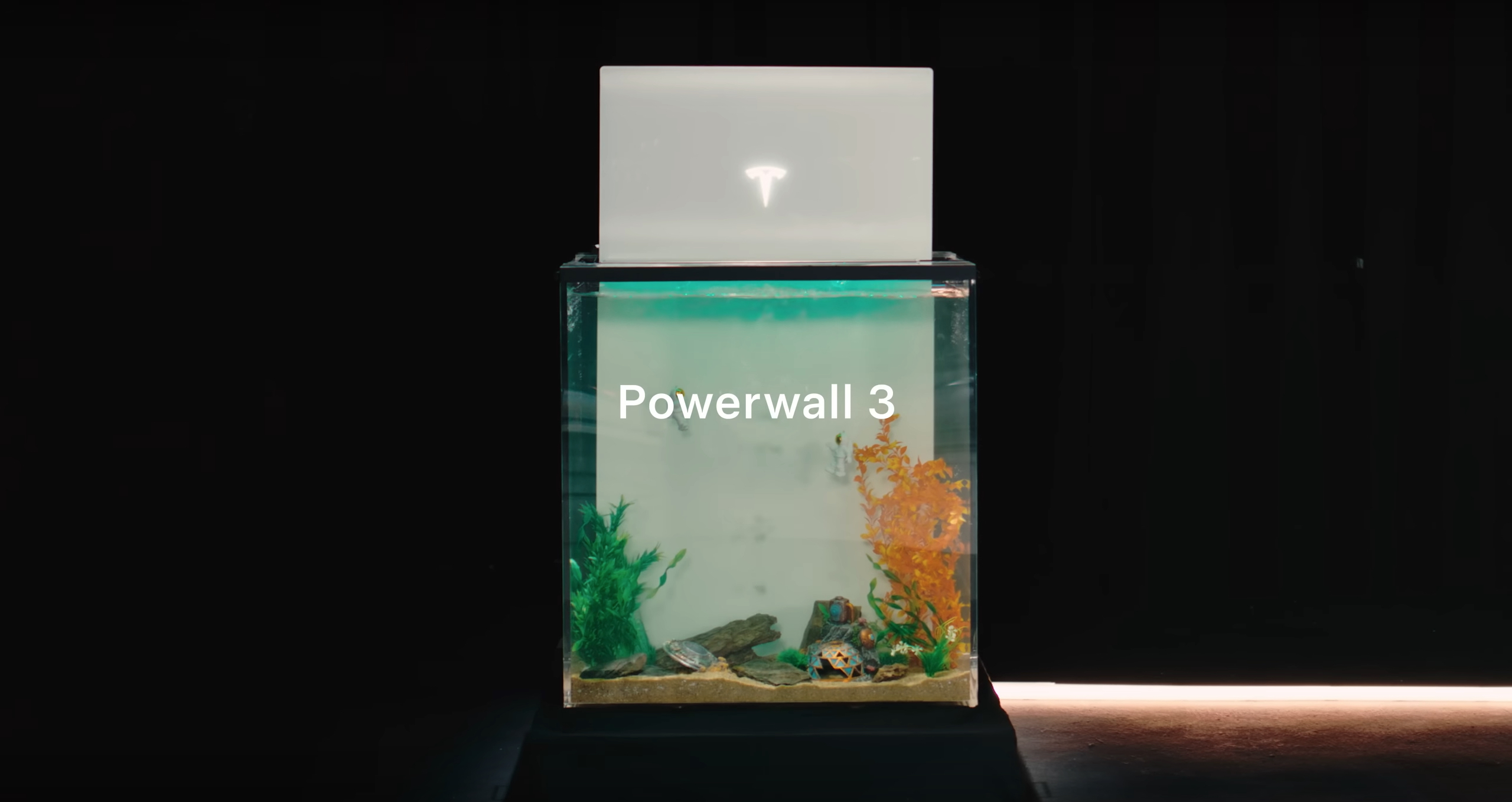 Tesla submerges Powerwall 3 in water amidst larger advertising efforts