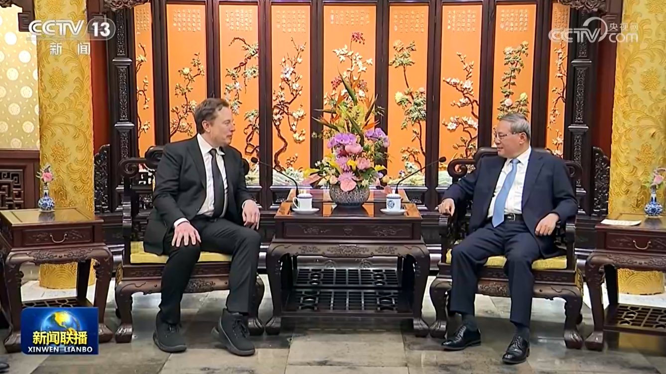 photo of Tesla’s Elon Musk meets with Beijing officials in China visit image