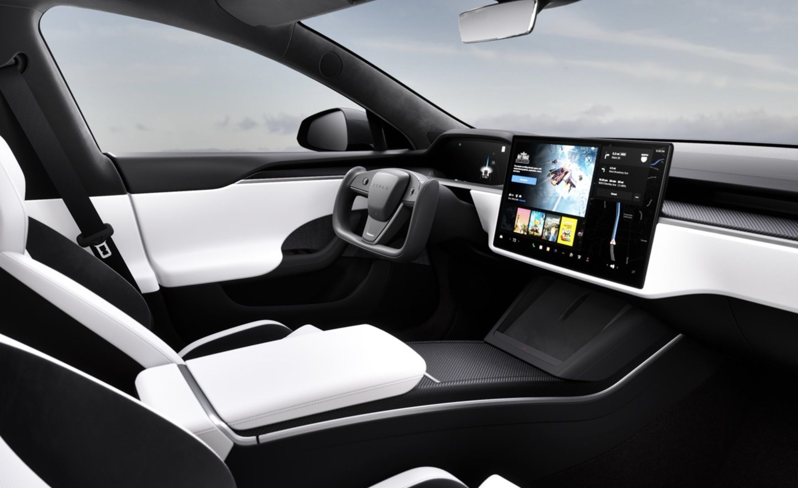 Tesla starts shipping Model S Plaid with new Sport Seats