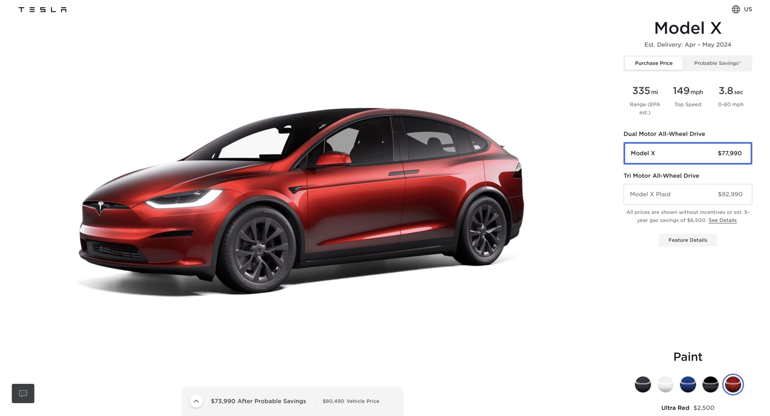 tesla-model-x-price - TESLARATI