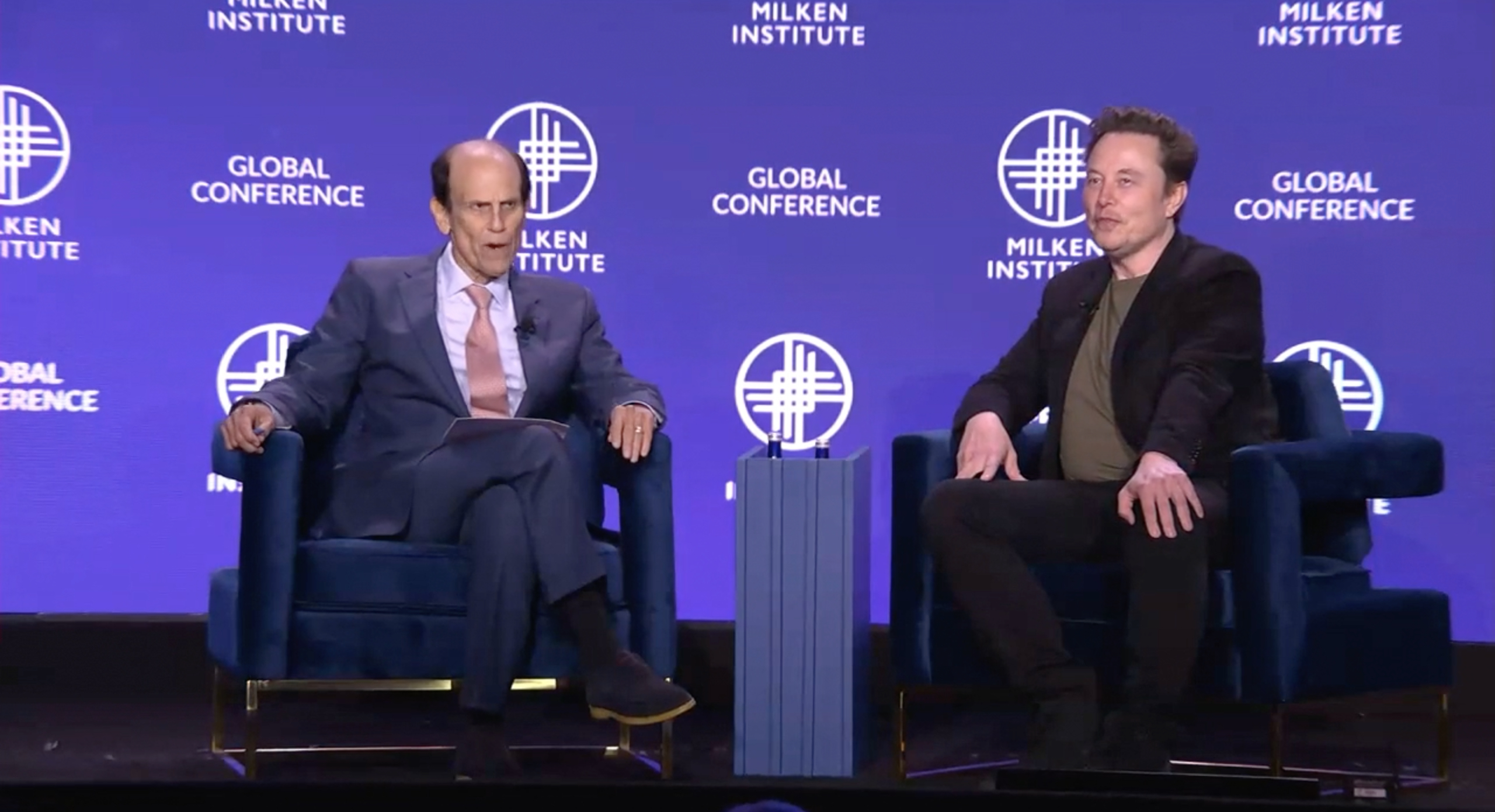 Elon Musk talks space, AI and more in Milken Institute interview