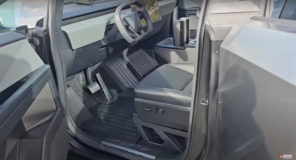 First look at Tesla Cybertruck’s new interior option