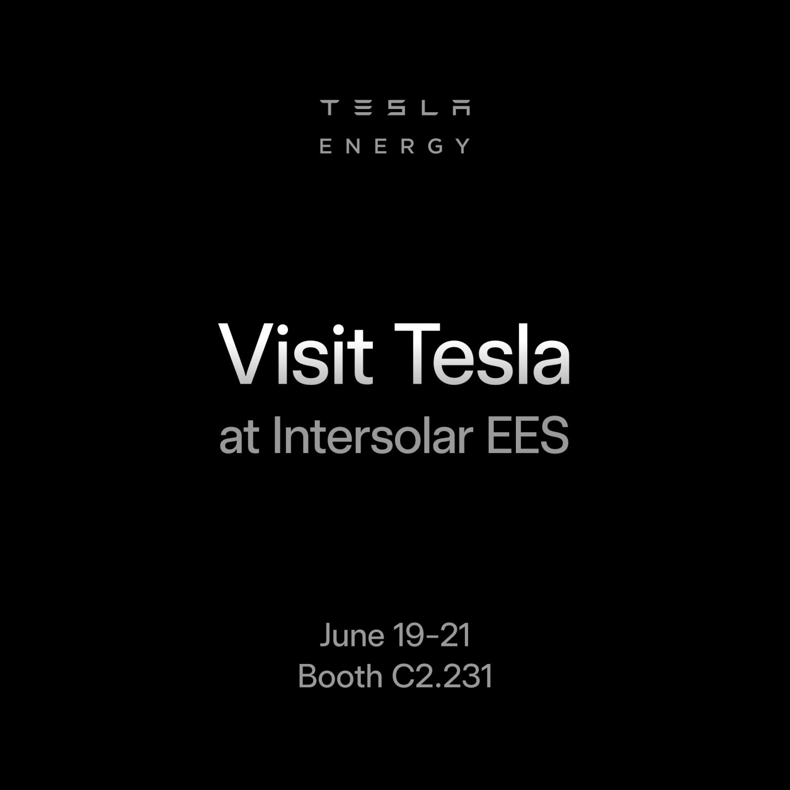 Tesla at Intersolar Forum