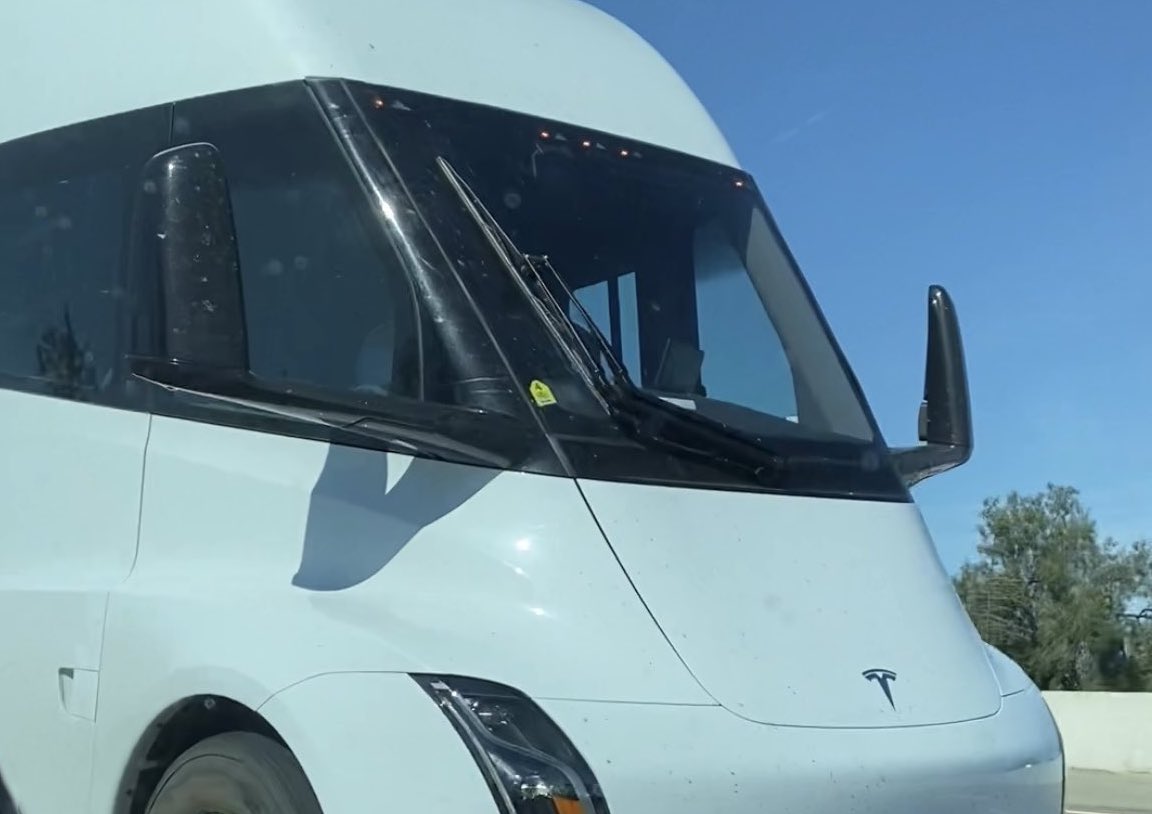 Walmart has taken delivery of a Tesla Semi, as spotted in California Auto Recent