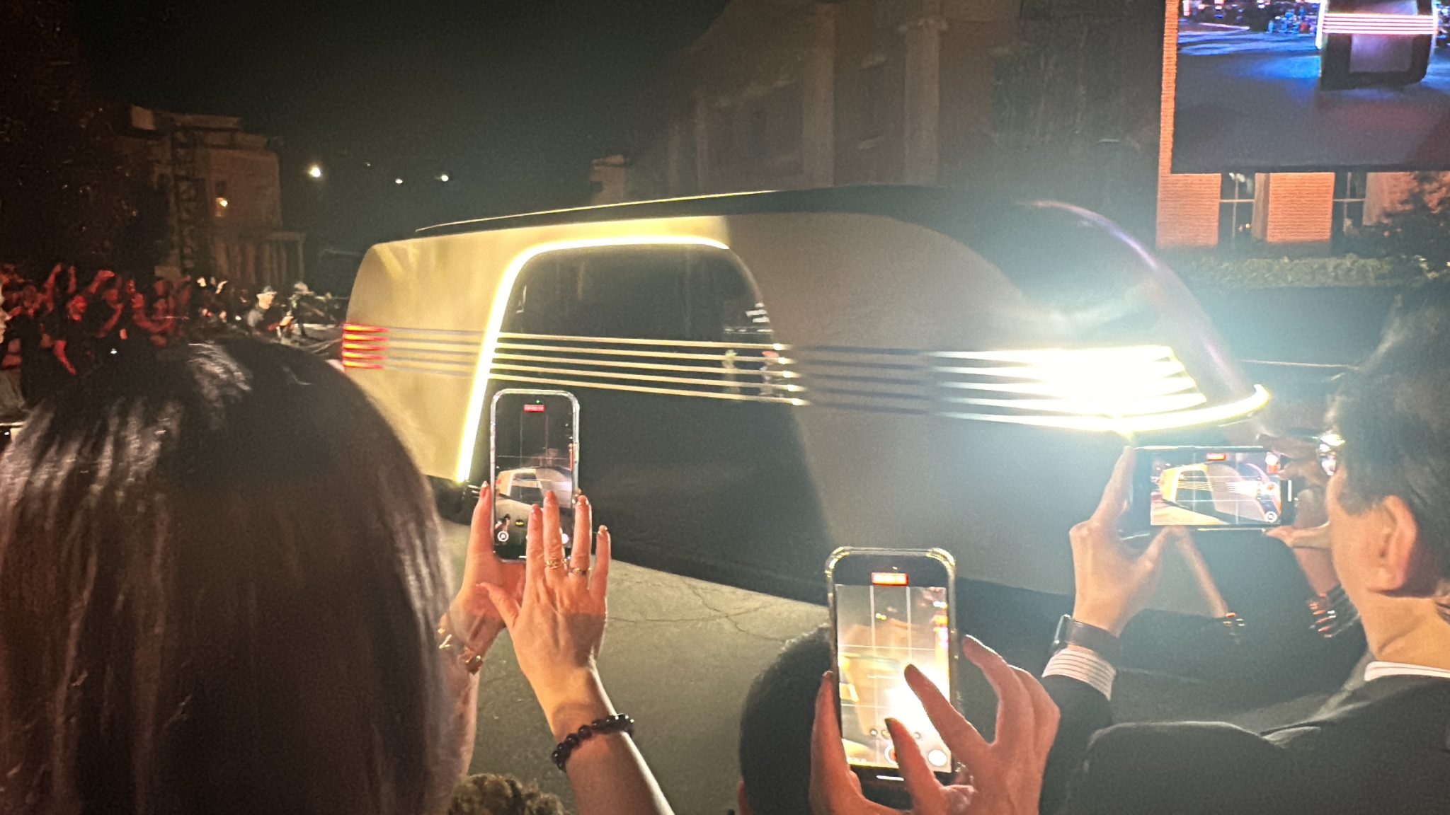 Tesla unveils the Robovan at 'We, Robot' event