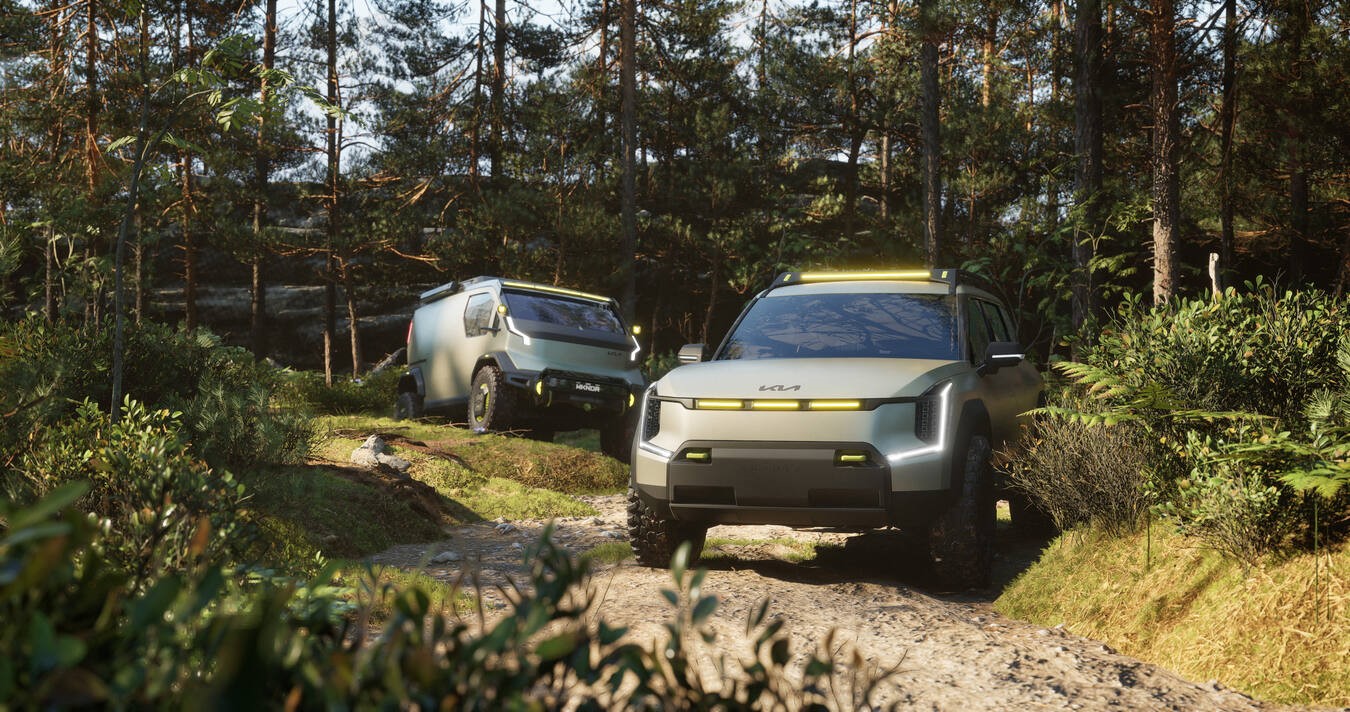 Kia unveils new EV Concepts built for adventure