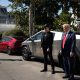 President Donald J. Trump purchases a Tesla on the South Lawn, Tuesday, March 11, 2025. (Official White House Photo by Molly Riley)