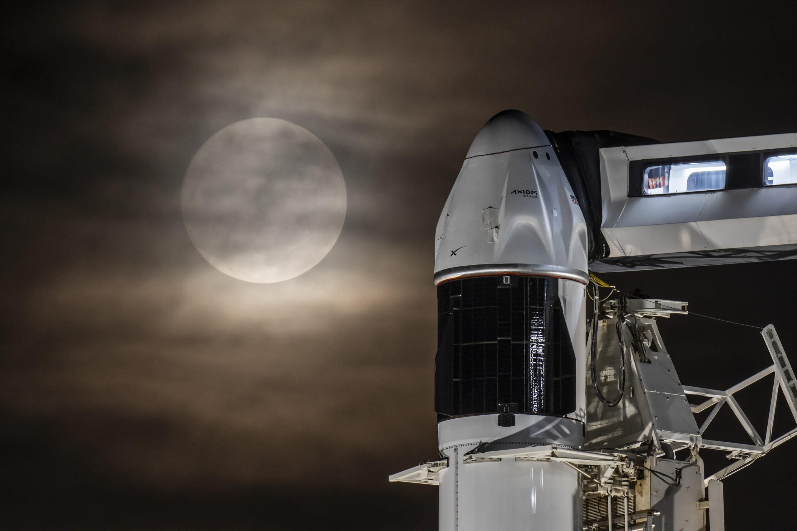 SpaceX-Ax-4-mission-iss-launch-date