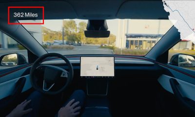 tesla full self-driving demo from san francisco to los angeles