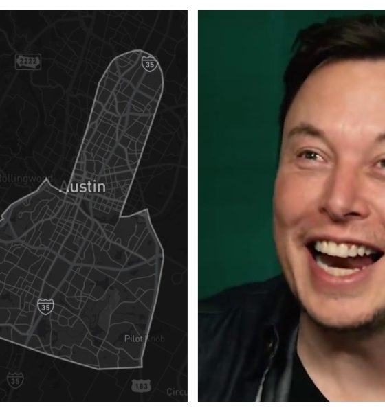 tesla austin robotaxi geofence and elon musk laugh from meme review