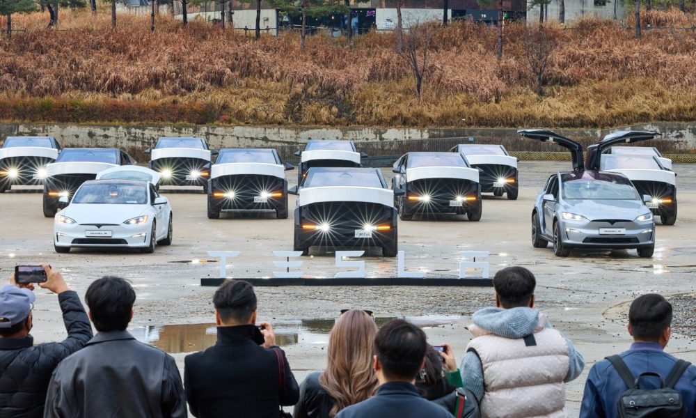 Tesla Cybertruck welcomed with open arms in South Korea