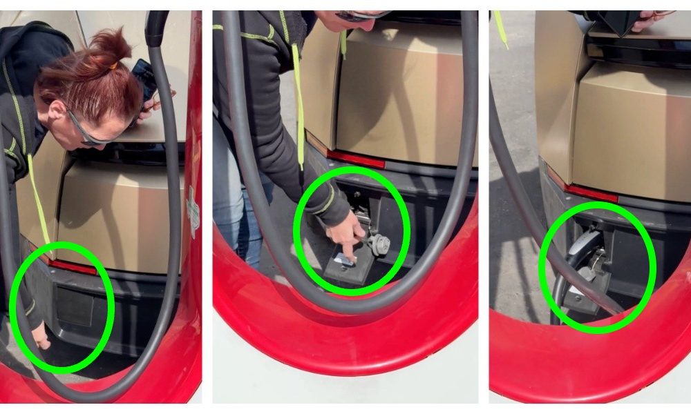 Tesla Cybercab spotted with interesting charging solution, stimulating discussion