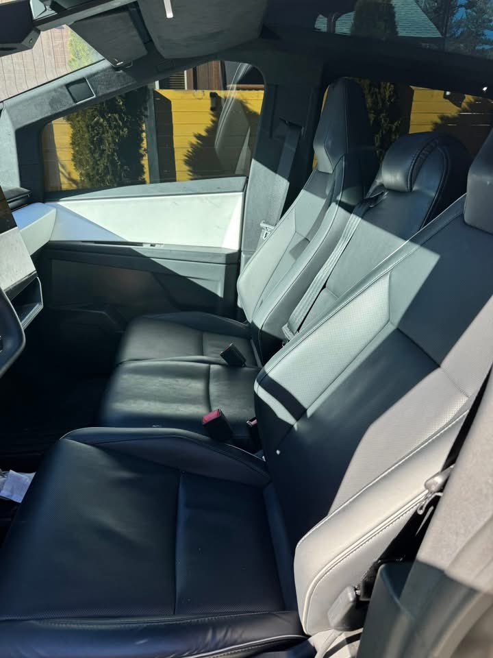 tesla cybertruck diy bench seat
