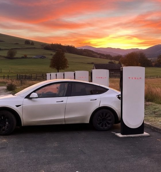Tesla V4 Supercharger installation ramping in Europe