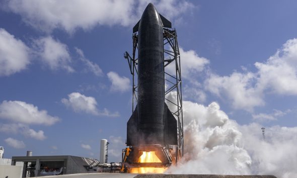 SpaceX Starship V3 from Starbase, Texas on April 14, 2026