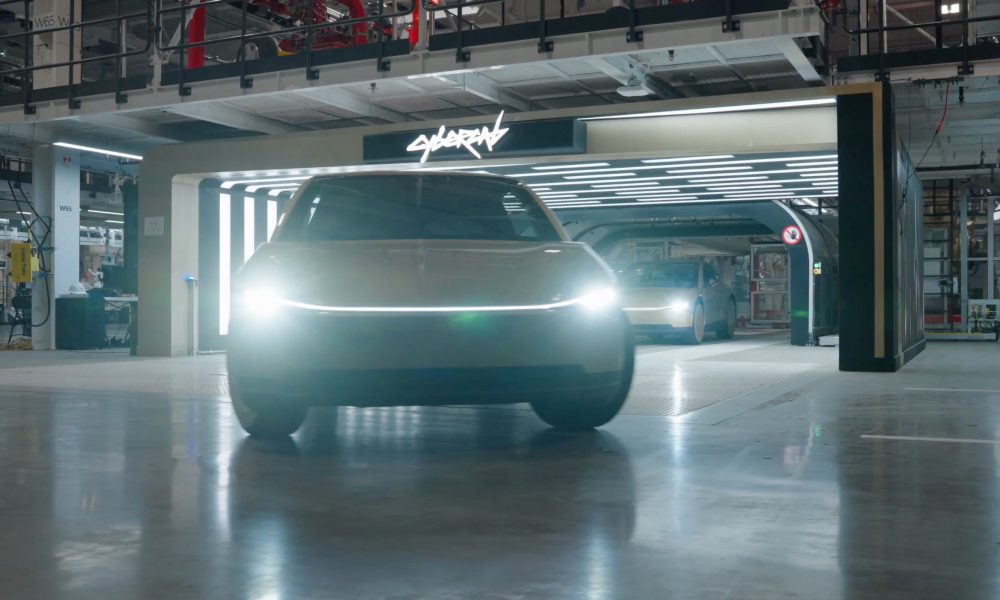 Tesla is showing us that Cybercab mass production is well underway