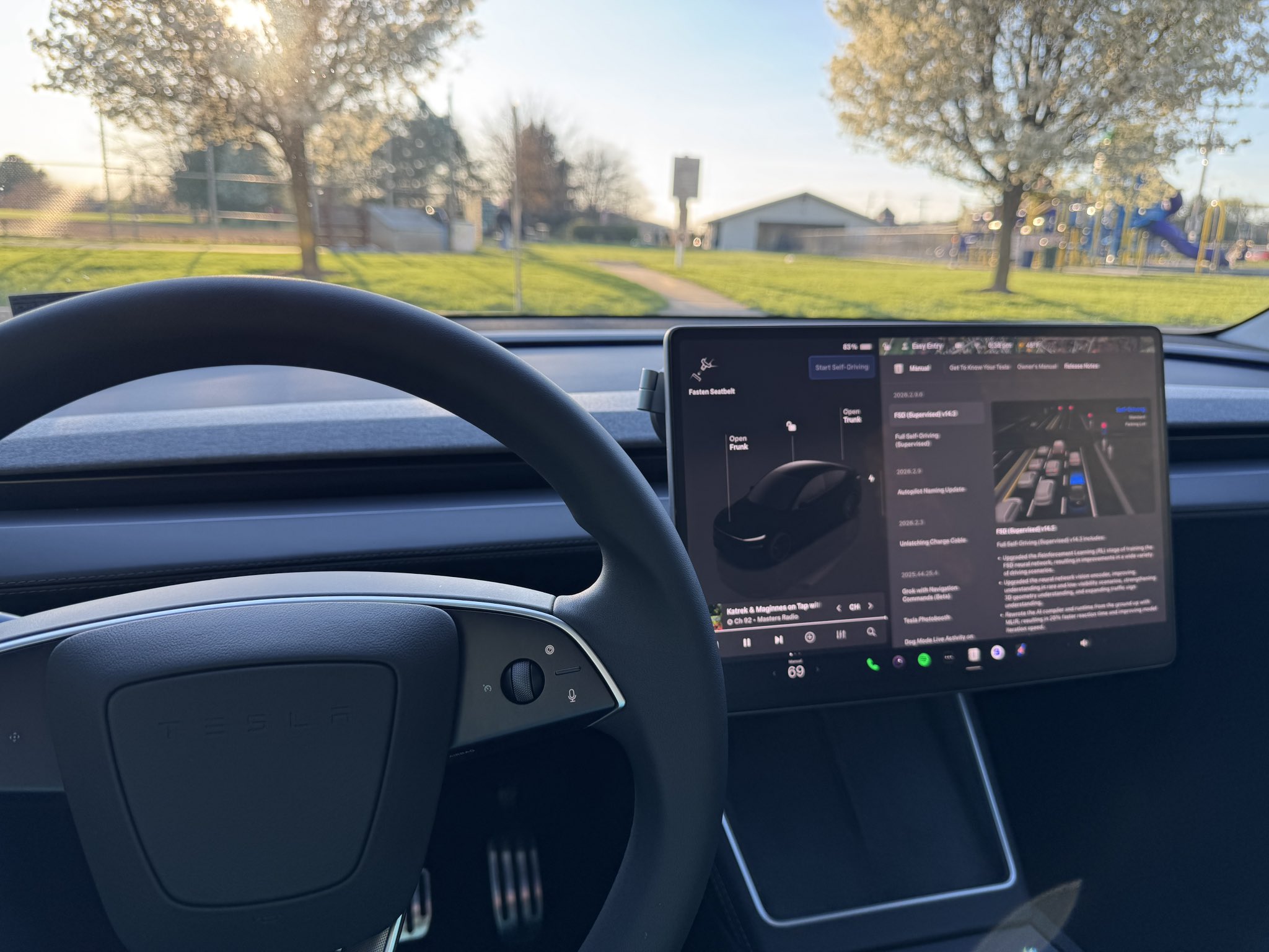 Tesla FSD 14.3 [Credit: TESLARATI)