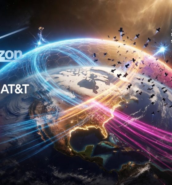 Starlink D2D direct to device vs Verizon, AT&T (Concept render by Grok)