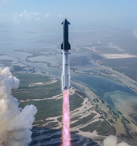 SpaceX Starship V3 flight 12 (Credit: SpaceX)