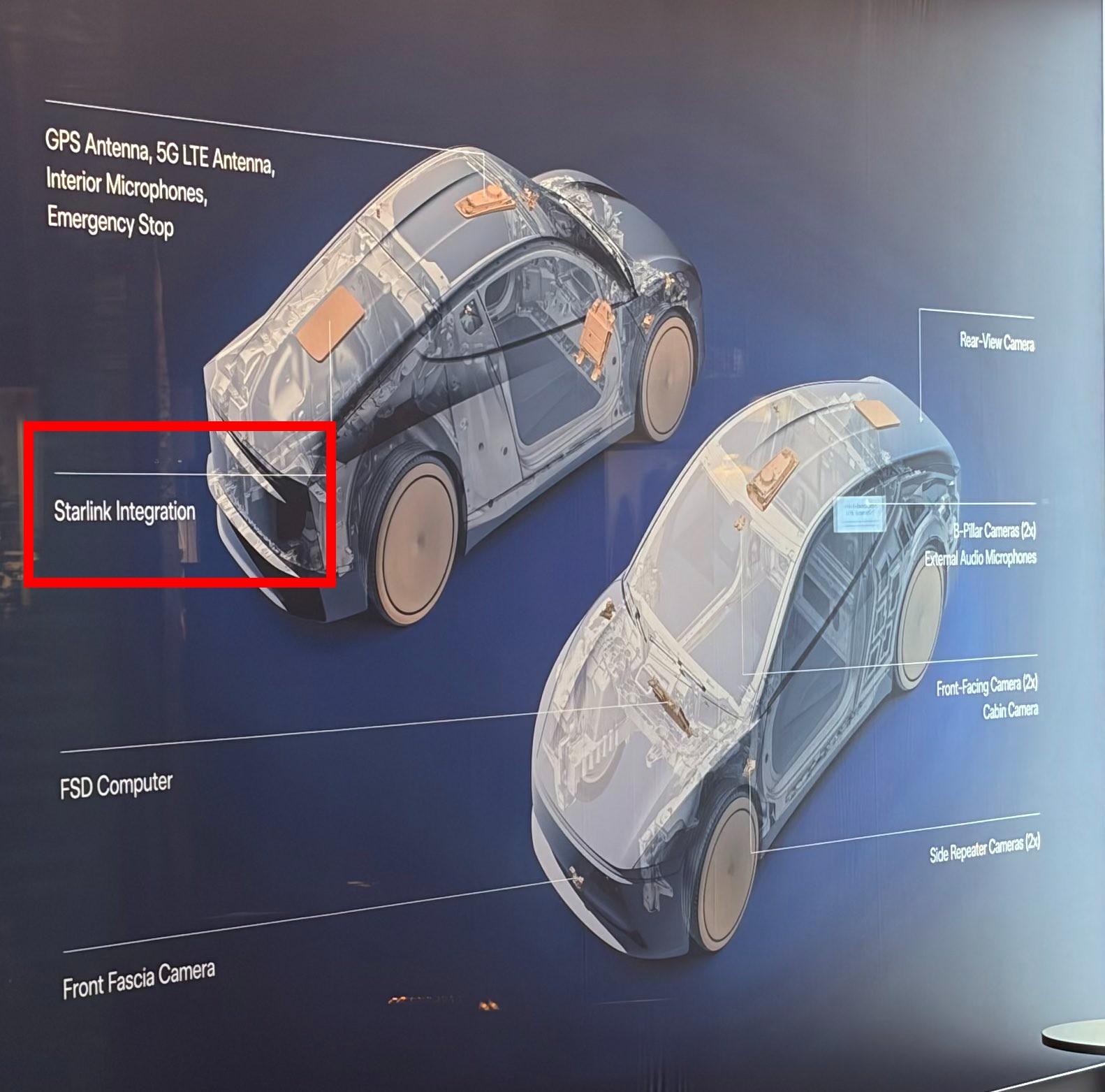 Tesla reveals first vehicle model to receive Starlink…